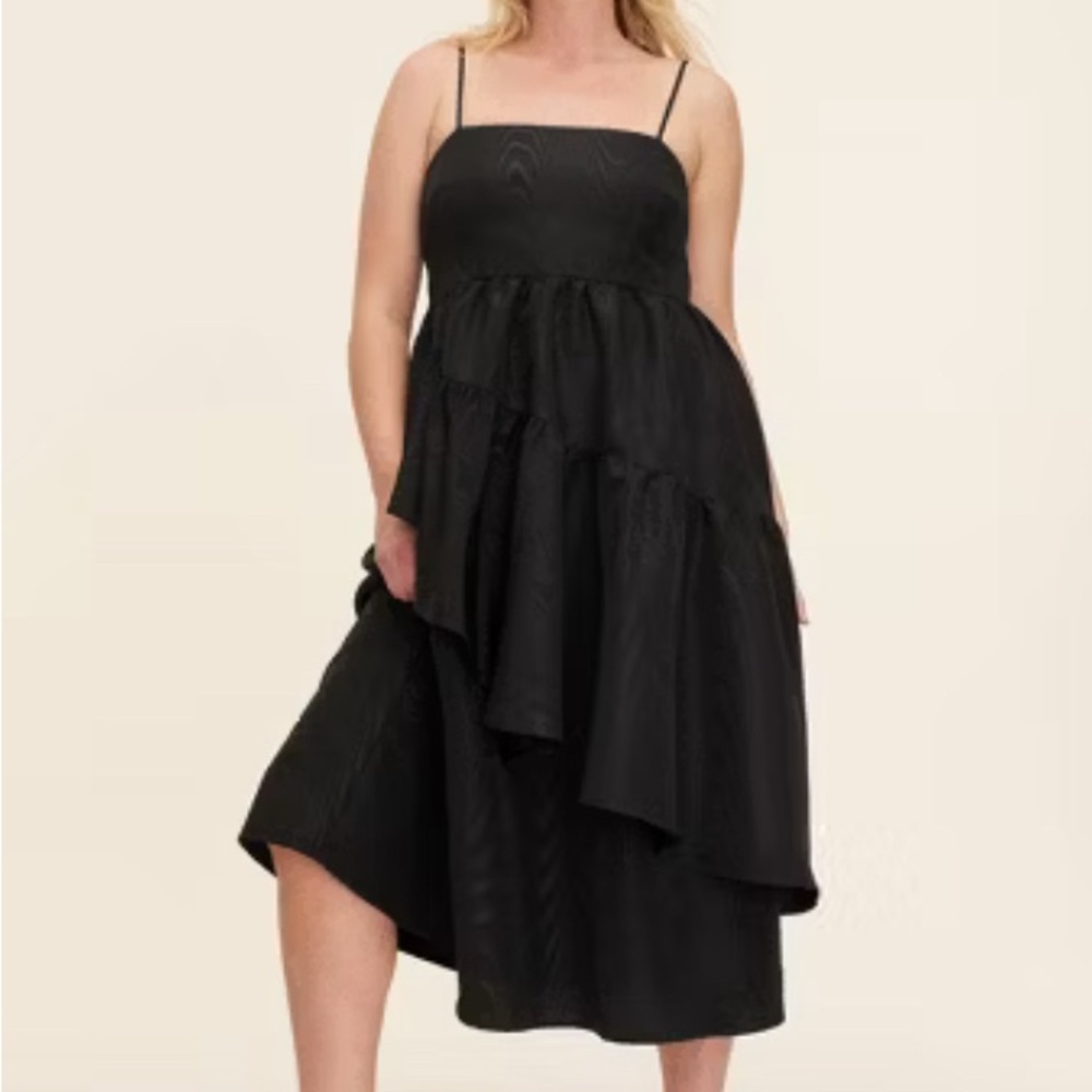 Black Sundress with Spaghetti Straps
